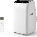 14000 BTU Portable Air Conditioner with Heat, 4 in-1 AC Unit with Fan, Dehumidifier & Heater, Cools & Sleep Mode for Rooms Up to 750 Sq.Ft, Remote Control & 24H Timer Windows Kit Included by GarveeHome