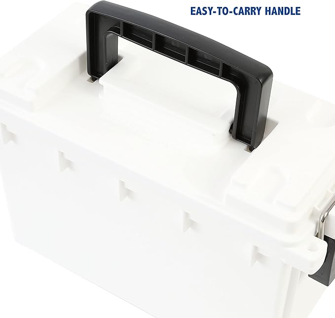 Sheffield 12681 Marine Storage Box, Dry Box Made in USA, Waterproof Container for Boat and Dock Gear, Small Parts Organizer with Latch, Stackable - Image 8