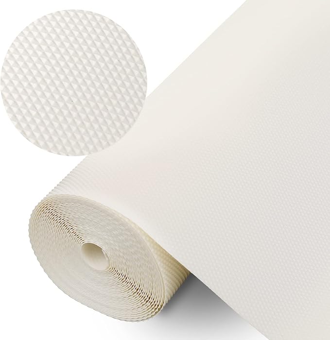 Kitchen Shelf Liner Drawer Liners, Non-Adhesive Refrigerator Liners Waterproof Fridge Mats with Strong Durable Kitchen Cabinets Mat for Drawers, Shelves, Pantry by HooTown