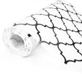 Glotoch Shelf Liner for Kitchen Cabinets,12" x 20Ft Non Adhesive Drawer Liners for Kitchen Cabinets,Waterproof and Durable Refrigerator Liners, Cabinet Liner for Shelves Fridge Black and White by GlotochExpress