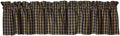Park Designs Farmhouse Kitchen Valances for Windows - Sturbridge Navy | Fall Decor Window Valance Curtain | Plaid Curtain Windows | 72"x14" by ParkDesigns