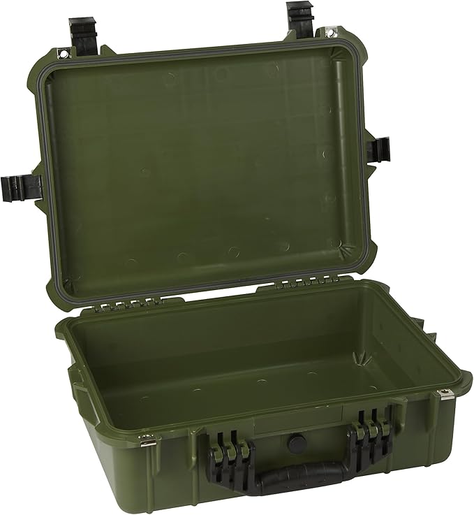 Strongway 20In. Plastic Waterproof Storage Case, Green, Model# Mj-6060_Grn - Image 7