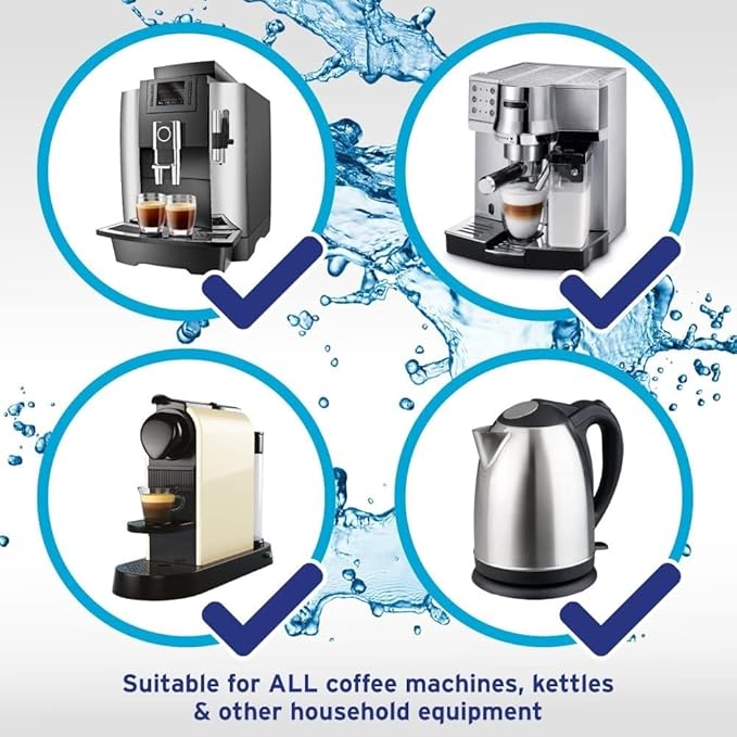 Universal Coffee Machine Descaling Solution. Coffee Machine Descaler Liquid 4 Uses. Descaler Kit. Part of your Barista Accessories Set. Compatible with Nespresso, Phillips, Lavazza, Verismo and More! - Image 5