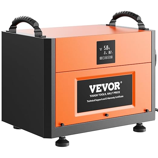 VEVOR 190 Pints Commercial Dehumidifier with Drain Hose for Crawl Spaces, Basements Warehouse & Job Sites, Large Capacity Dehumidifier for Water Damage Restoration, Auto Defrost, CSA Listed - Image 10
