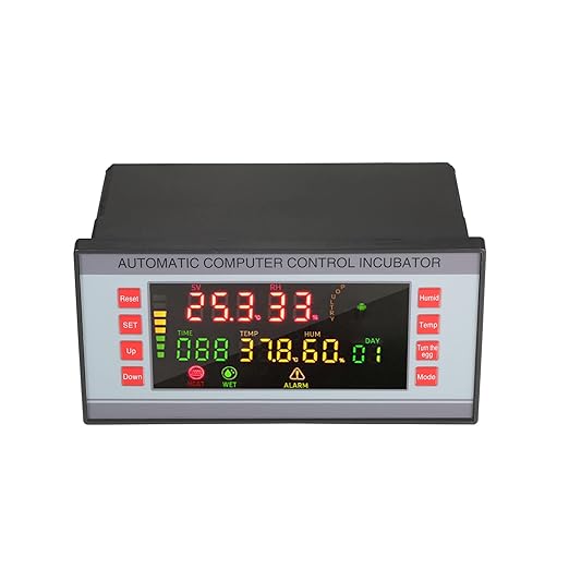 Automatic Egg Incubator 160V-220V 50Hz, Digital LED Display with Humidity Control & Auto Egg Turner for Chicken Duck Quail Eggs, Hatching Machine for Poultry Breeding by Dioche