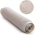 Non Slip with Suction Cups Loofah Bathmat 27"x15" & 29.5"X16.9", PVC Loofah Bathroom Mats, Loofah Mats for Shower and Bathroom, Quick Drying, (BA-82062/MAVWHI 29.5"X16.9") by Home+Expressions