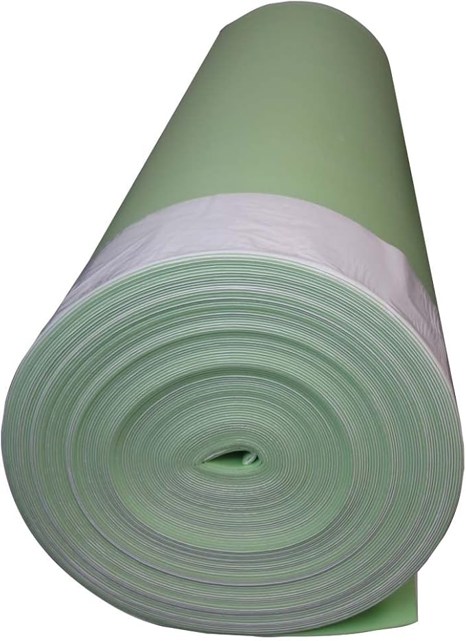 SoundStep XL Underlayment for Laminate, Wood & Pad-Attached Floors – 4'x150' Roll (600 sq. ft) with Attached Vapor Barrier, Sound Reduction, Moisture Protection, Compression Resistant – SSXLPE600BLSS - Image 3