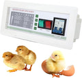 XM‑18SD Egg Incubator Controller Large-Screen 5 Modes Intelligent Temperature Humidity Control Thermostat for Chicken Goose Duck(0-99℃ 0-99% Rh)(110V) by Tissting