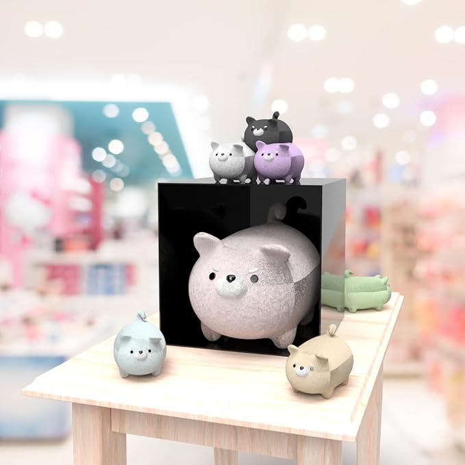 6 Pack 14 Inch Black Acrylic Display Box with One Open Side One Piece No LidsVersatile Square Merchandise Storage Bin or Retail Product Riser by Marketing Holders - Image 7