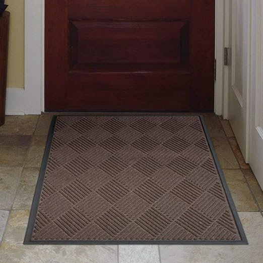 NoTrax 168 Opus™ Rubber-Backed Entrance Mat, for Home or Office 3' X 10' Brown - Image 5