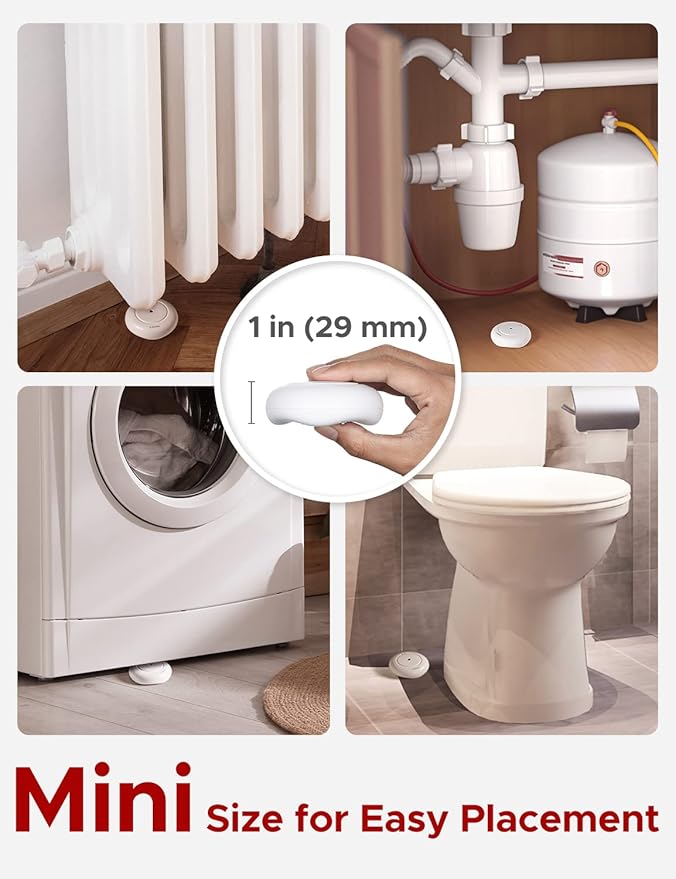 X-Sense Water Leak Detector for Basements, Sinks, Tanks, Pools, Model WS01 - Image 5