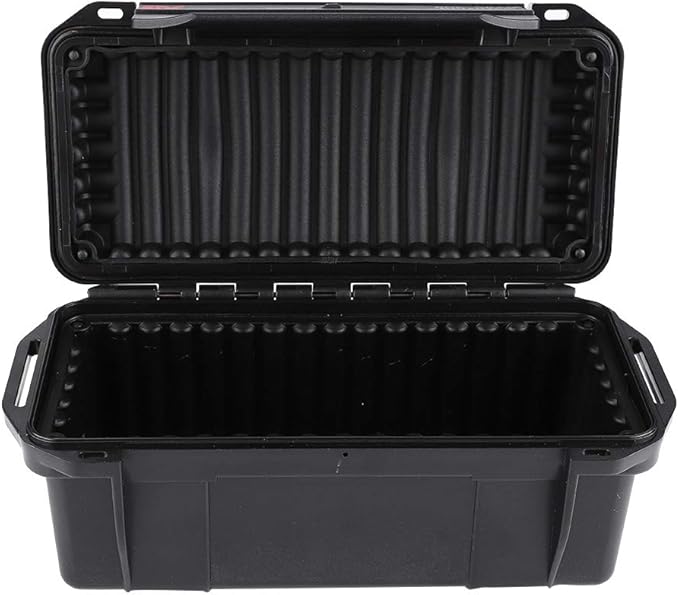 Outdoor Protective Hard Case, Shockproof Sealed Dry Box with Foam Pad Plastic Storage Case for Cameras Gear Outdoor Survival - Image 2