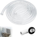 3Ft Portable Air Conditioner Drain Hose, 3/5 Inch Leakproof AC Drain Hose Kit, Universal AC Drain Hose Drain Pipe Replacement with Hose Connector and Clamp, Window Air Conditioner Unit Parts by Unknown