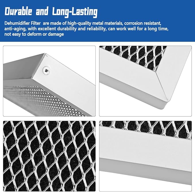 5695 Dehumidifier Filter 2PC 12x8x1 Fit for Aprilaire 1820 1820Z E070 E070KZ E070KZM E070N E070T E070Z Washable MERV 8 Replacement - Image 3