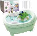 Cute Humidifier for Bedroom,Top Fill 0.34L Desk Mini Humidifier Aroma Diffuser,Cool Mist,20db Quiet,Easy Clean,Colorful Light, Auto Shut off,Small Humidifier for Baby Room,Plants,Home,Office (Green) by FaFenTuQiang