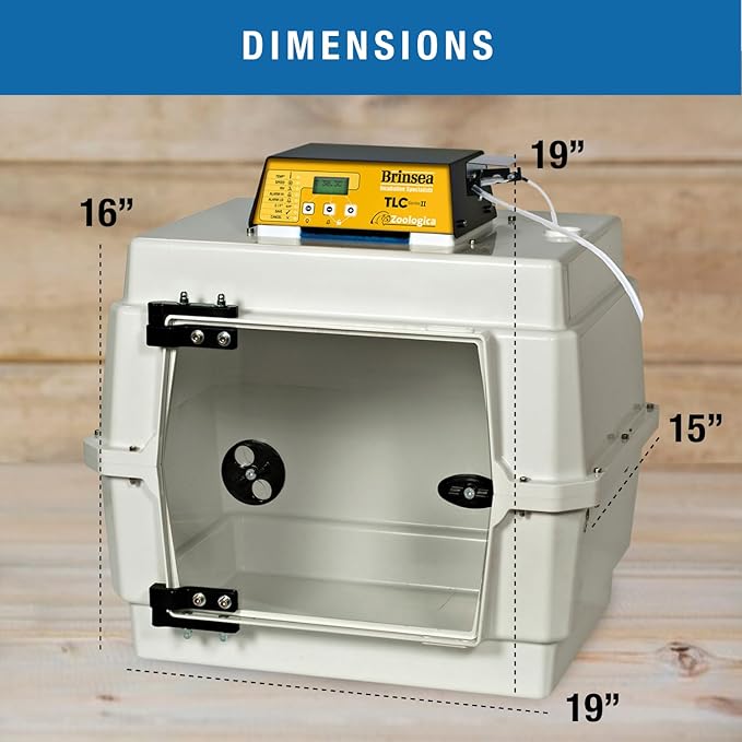 Brinsea TLC-40 Zoologica II Bird Brooder & Pet Recovery Incubator with Humidity Control for Sick Animals, Ideal for Large Birds, Newborn Puppies, Kittens, and Small Animals - Image 6