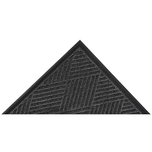 NoTrax 168 Opus™ Rubber-Backed Entrance Mat, for Home or Office 3' X 10' Charcoal - Image 4