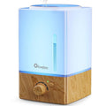 Exqline 1500ml Large Aroma Essential Oil Diffuser - Unique Aromatherapy Humidifier for Large Room (Wood Grain) by Exqline