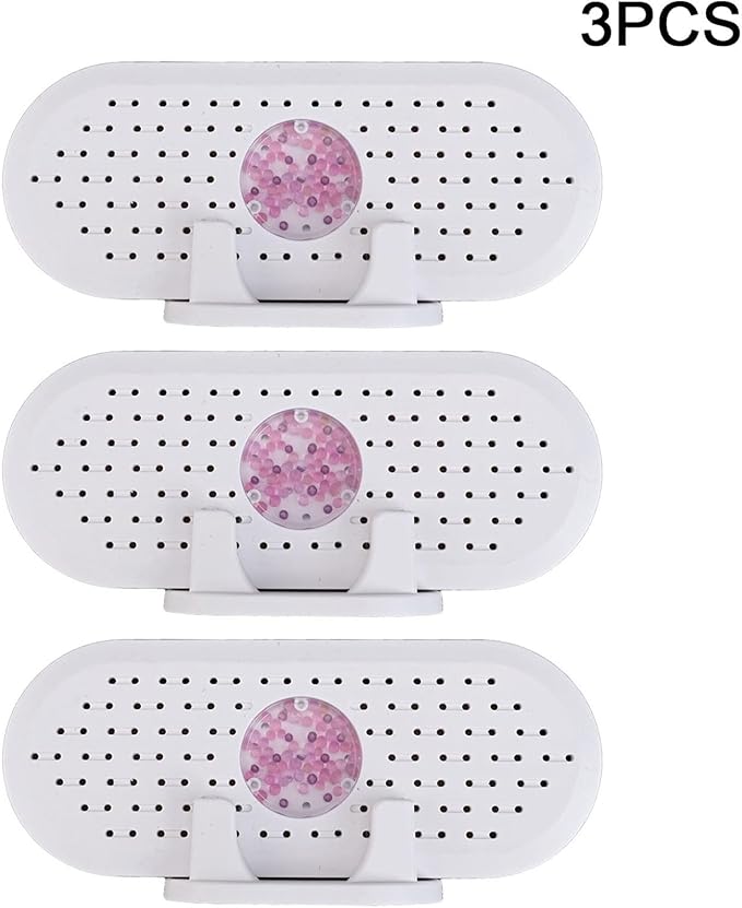 Portable Electric Mini Air Dryer USB Charging Reusable Moisture Absorbent Dehumidifier Compact Design White Plastic For Closets Cabinets Shoe Racks Bookshelves Home Office Travel Easy To Use(3 pcs) - Image 2