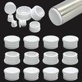 1-1/4"(32mm) Plastic Hole Plugs White -Round Chair Leg Caps, Flush Mount Pipe Plugs, Tubing End Caps for Metal&Wood Legs Tube, Outdoor Furniture Feet caps,for Pipe Wall thicknesses of 1.5-4 mm,12 PCS by EASYEAH