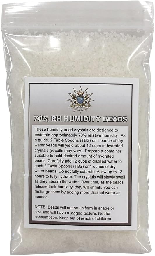 Prestige Import Group Crystal Gel Humidification Beads for Humidors - 4 oz Bag by PrestigeImportGroup
