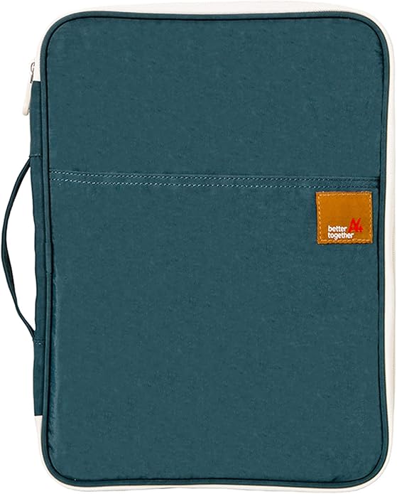Document A4 Bag Case Waterproof Organizer Portfolio Office Travel Zipper Multi-Function Pouch by El-fmly