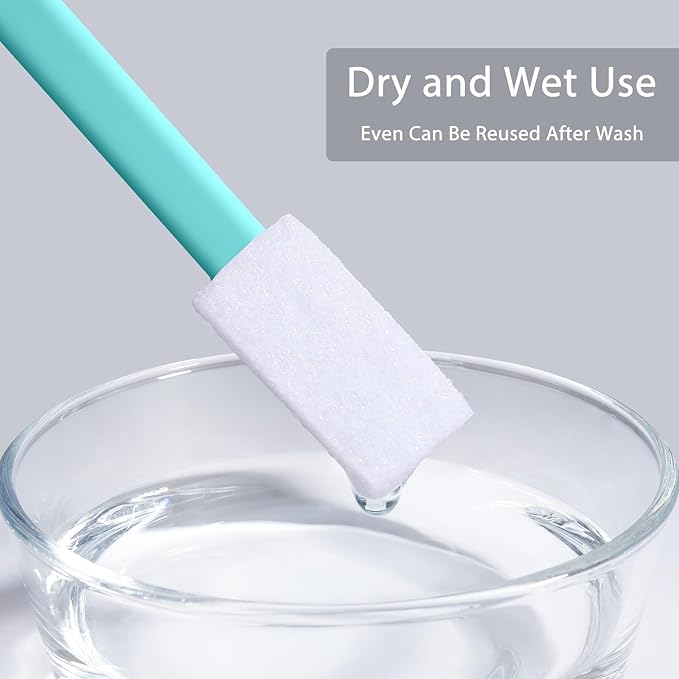 40pcs Crevice Cleaning Brush Tool, Disposable Toilet Brush for Toilet Seat Gaps, Crack and Crevice Cleaner Tools, Blue - Image 8