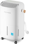Dehumidifier for Basement,Home,Bathroom,Bedroom 45 pint/Day 4500 Sq ft Dehumidifiers with Drain Hose,Most Efficient Energy Star 2025,Intelligent Humidity Control,3 Modes,24H Timer (45 Pint) by Unknown