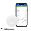Inkbird Thermometer and Hygrometer Smart Sensor Data Logger with Waterproof External Probe Magnet for Android and iOS, for Food Storage Brewing Reptiles Instrument IBS-TH1(Battery not Included) by Inkbird