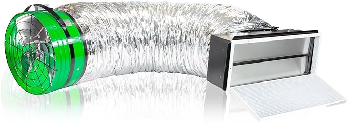 Quietcool QC ES-7000 RF Energy Saver Advanced Whole House Fan with Wireless Control - Up to 6878 CFM - As low as 164 watts - Two Speed - Covers up to 3,439 SQFT - 10 Year Warranty - Image 3