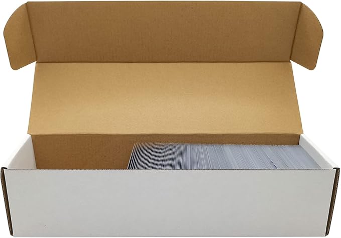 Trading Card Storage Box, Mtg Storage Box with Dividers, Cardboard Collector Box for TCG, Baseball Sports Cards, 6 Count - Image 7