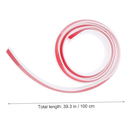 1pc Self-Adhesive Bathroom Water Retaining Strip Caulk Baffle for Countertops Toilets and Showers Wet-Dry Separation and Easy to Install - Image 2