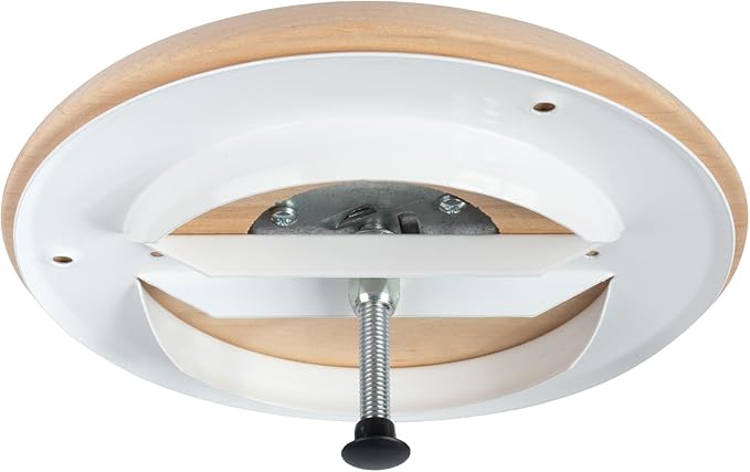 Ø4 Inch Round Sauna Vent Air Diffuser - Adjustable Black Alder Wood Air Supply Cover - Universal Diffuser - Air Intake Sauna Accessories, Vent Covers for Home Sauna, Indoor Sauna, Steam Sauna - Image 8