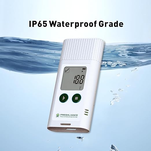 Freshliance USB Temperature Humidity Data Logger, Reuseable Temperature Humidity Recorder with PDF or CSV Report, Digital Refrigerator Thermometer Hygrometer for 35000 Points High Accuracy, TagPlus-TH - Image 7