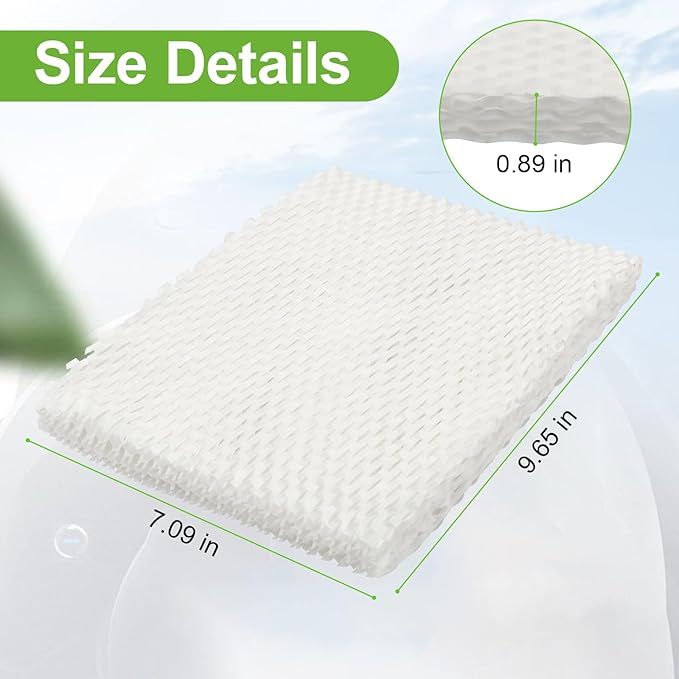MD1-0034 Replacement Humidifier Wick for Vornado Evaporative Humidifier Evap40, EV3, EV100, EVDC505, Evap2, EV200, EVDC300 (Not for Evap3), 4-Pack - Image 2