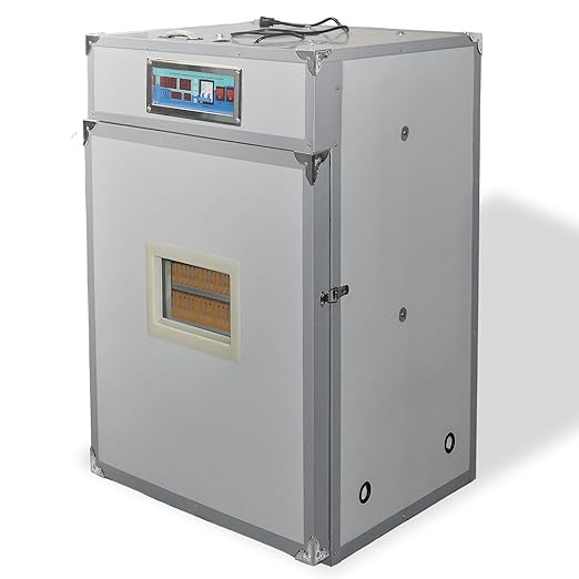 XKV 440 Egg Incubator with Automatic Egg Turning,Temperature Control and Humidity Control,Hatching Eggs,Chicken,Ducks,Poultry,Industrial Brooding Machine Chicken Incubator for Farm,Lab,Home,Indoor by XKV
