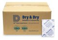 Dry & Dry 10 Gram Silica Gel Packets [1500 Packets], Rechargeable Fabric Silica Gel Packs, Desiccant Packs for Storage by DryDry