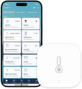 Aqara Zigbee Temperature and Humidity Sensor, Wireless Thermometer Hygrometer for Home Automation, Remote Monitoring, Requires Aqara Hub (not 3rd-Party), Compatible with Apple HomeKit, Alexa, IFTTT by Aqara