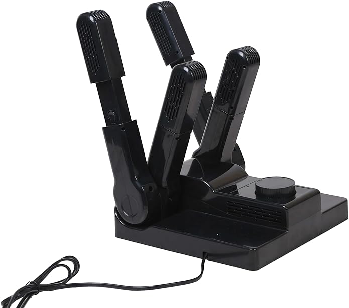Portable Electric Shoe Glove Boot Dryer Warmer with Folding and Drying Rack - Image 3