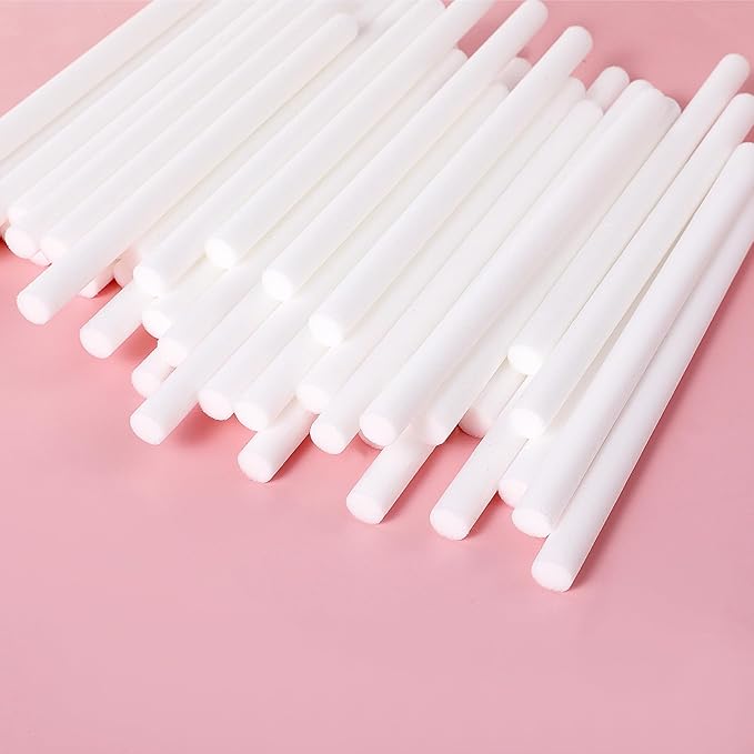 24 Pcs Humidifier Wicks Sticks Diffuser Wicks Replacement Cotton Refill Stick 5.35 X 0.3 Inch Humidifiers Filter Refill Sticks for Portable Cool Mist Mini Humidifier - Image 3