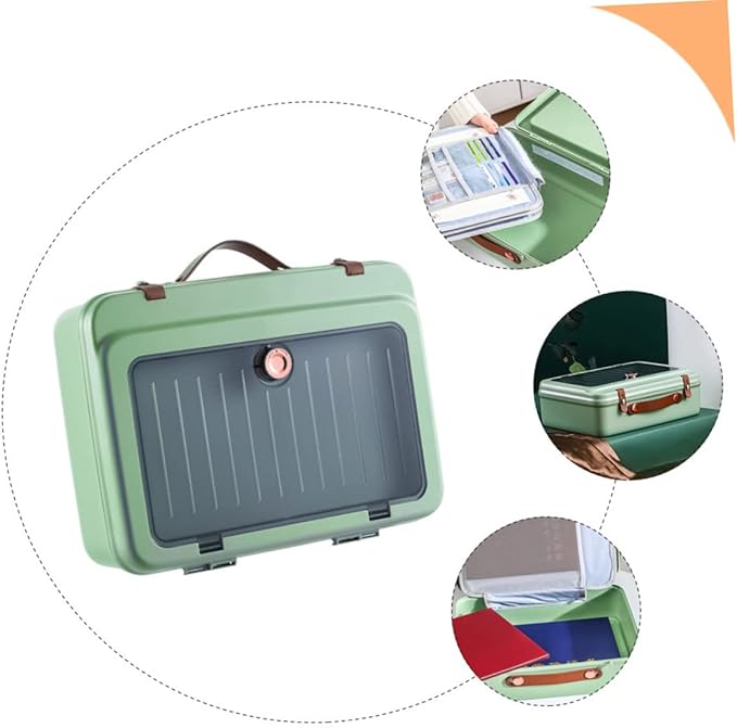 Creative Multifunctional Document Organizer Bag Durable Certificate Storage Case for Home Office Travel Multi-layer File Case for Documents and Cards - Image 7