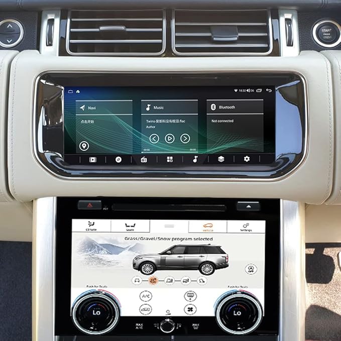 Android Car Radio For 2013 2014 2015 2016 2017 Range Rover Sport L494 Vogue L405 Full Touch Screen Stereo Upgrade GPS Navigation Wireless Apple Carplay Android Auto Head Unit (for Bosch system) - Image 8