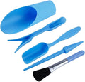 5 Pcs Mini Garden Tool Set Hand Tools Succulent Tools Transplanting Tools Set Succulent Care Plastic Kit Bonsai Potting Soil Indoor for Succulent Miniature Plant Gardening for Flower Planting by Unknown
