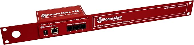 Room Alert 12SR Proactive Secure Environment Monitor - Essentials Bundle (Monitor Plus 5 Additional Sensors) - Image 2