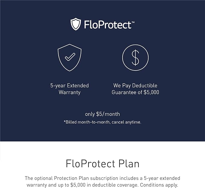 Moen Flo Smart Water Monitor and Automatic Shutoff Sensor, Wi-Fi Connected Water Leak Detector for 1-Inch Diameter Pipe, 900-006 - Image 12