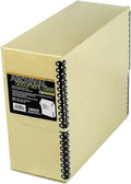 Lineco Archival Document Storage Box with Metal Edge, Acid-Free Tan Boxboard, Organize and Store Files, Prints, Photos, Letter-Sized Case 12.5" x 10.5" x 5" Wide by Lineco