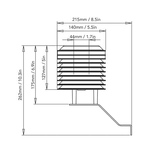 Weather Sensor Air Temperature Humidity CO2 Light Intensity Sensor RS485 Output Integrated Design Easy Installation Plastic Material Loer Box Type for Environmental Monitoring - Image 9