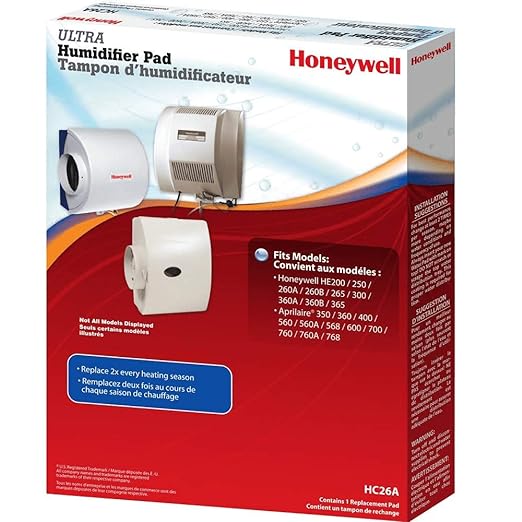 Honeywell HC26A1008/U Pad for He200, He250, He260, He265, He300, He360 and He365 Humidifiers by HoneywellAirComfort