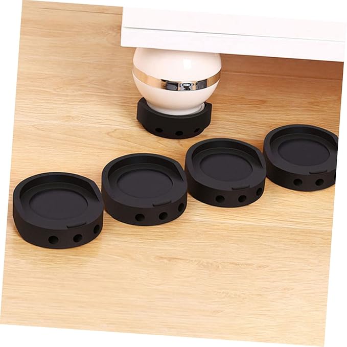 ARTIBETTER 4pcs Vibration Foot Pads for Washing Machines Refrigerators Non-Slip Shockproof Protectors Moisture-Resistant Furniture Heightening Accessories - Image 3