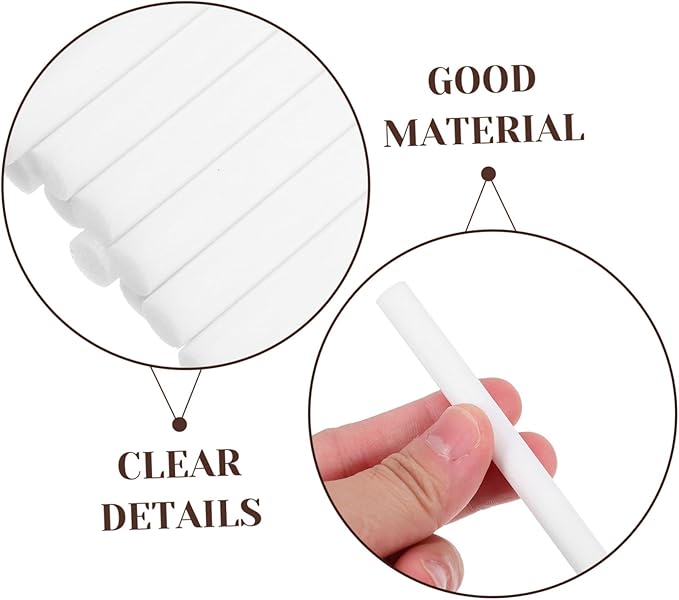 50pcs Essential Oil Diffuser Sticks High Efficiency Humidifier Filter for Household Use for Spa and Bathroom Settings Quick Absorption Safe and Versatile - Image 7